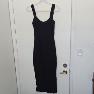 Elegant Black Sleeveless Dress